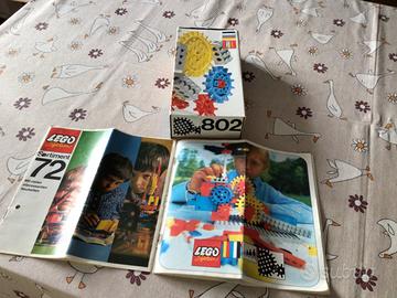 Lego set 802 vintage con scatola e istruzioni