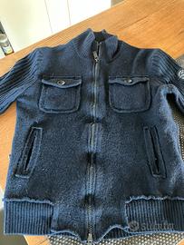 Cardigan Armani originale blu notte com