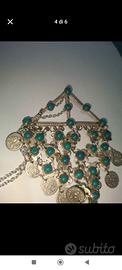 Gioiello in argento e turchese vintage