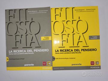 Filosofia: LA RICERC A DEL PENSIERO voll. 1-2-3