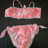 MC2 Saint Barth Bikini a fascia con ricamo Viziata