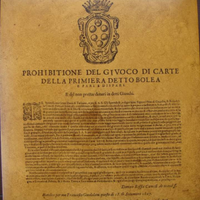 Antica scatola da gioco