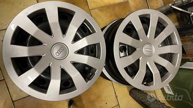 Cerchioni originali Audi 5 1/2 15” ET40