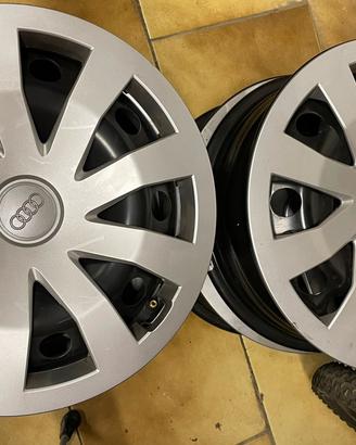 Cerchioni originali Audi 5 1/2 15” ET40