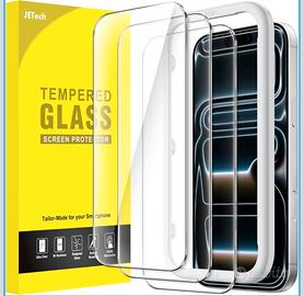 3 Pezzi vetro temperato per iPhone 17 Pro Max 9H