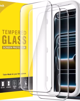3 Pezzi vetro temperato per iPhone 17 Pro Max 9H