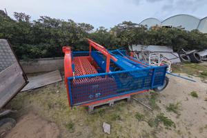 trapiantatrice a traino con attacco a 3 PUNTE