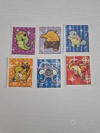 Lotto figurine Pokémon acchiappali tutti