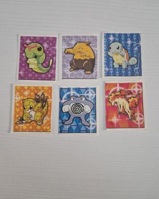 Lotto figurine Pokémon acchiappali tutti