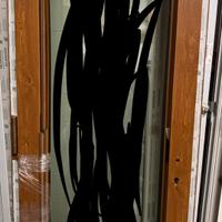 Portoncino PVC completo con vetro satinato