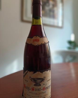 bottiglia Gérard Julien NUITS-SAINT-GEORGES 1988 –