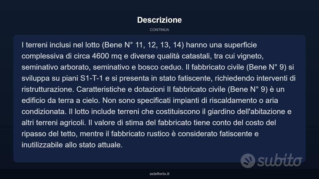 Immobile in asta di 114 m² a Brusnengo - Vista 4