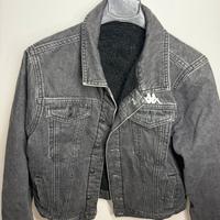 Giacca in denim grigio Kappa -12 anni