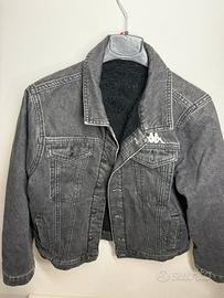 Giacca in denim grigio Kappa -12 anni