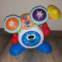 Batteria chicco con luci e suoni