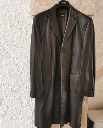 Cappotto in pelle Hugo Boss