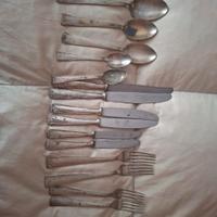 posate vintage argento 