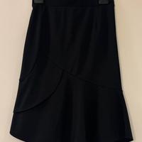 Gonna nera modello sirena. L