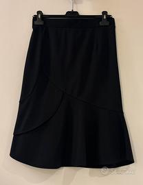 Gonna nera modello sirena. L