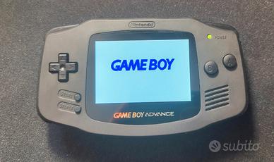 Gameboy Advance  TOTAL BLACK IPS