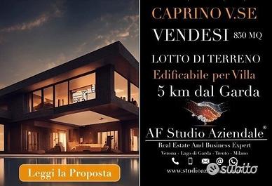 TERR-EDIF-5 KM-LAGO DI GARDA-villa-singola