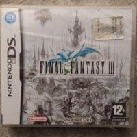 Final Fantasy 3 III Nintendo DS PAL Italiano