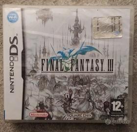 Final Fantasy 3 III Nintendo DS PAL Italiano