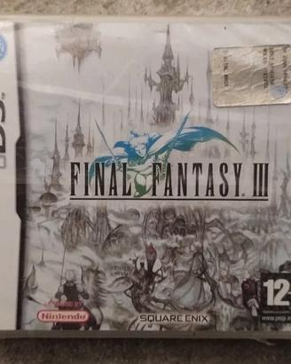 Final Fantasy 3 III Nintendo DS PAL Italiano