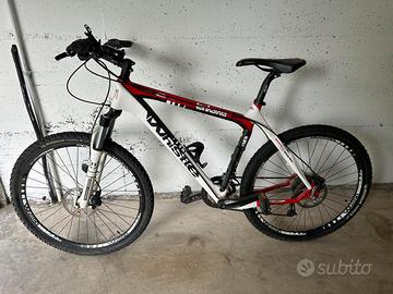 Mountain bike in carbonio