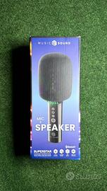 Microfono + speaker bluetooth music sound.