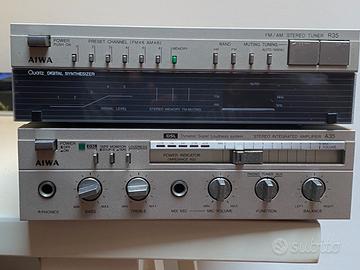 Amplificatore integrato AIWA A35 + RADIO R35 + CA