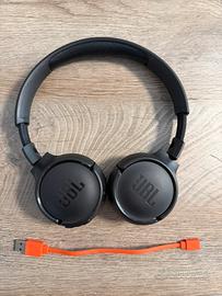 JBL TUNE 500 BT  CUFFIE WIRELESS, Nero