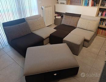 DIVANO COMPONIBILE COME DA FOTO