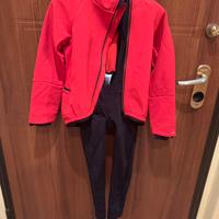 Completo bicicletta invernale bambino