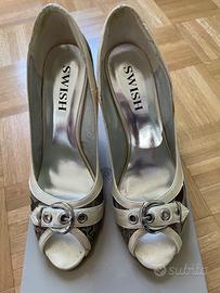 Décolleté punta aperta Swish