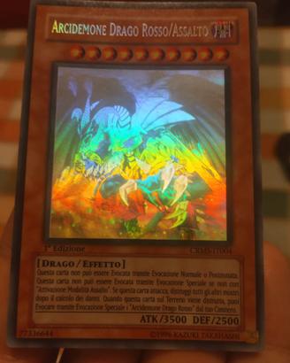 arcidemone drago rosso assalto ghost 1ma edizione