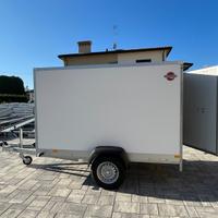 Rimotchio furgonato 250x131 cm h 153 cm