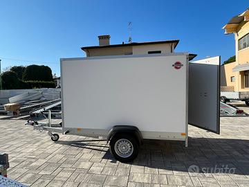 Rimotchio furgonato 250x131 cm h 153 cm