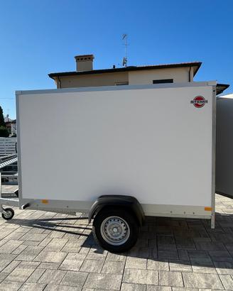 Rimotchio furgonato 250x131 cm h 153 cm