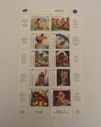 “Caciques Legendarios” Venezuela 1998