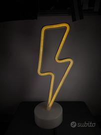 Fulmine LED effetto NEON