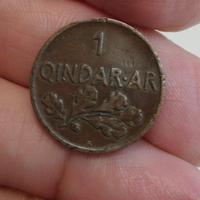 Moneta albanese 1935 - 1 Qindar Ar