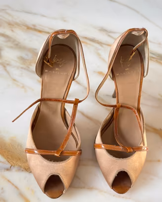 Sandali eleganti colore champagne