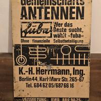 Cartello Pubblicitario FUBA