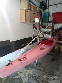 Kayak 415 Tourer con pagaia