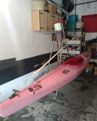 Kayak 415 Tourer con pagaia