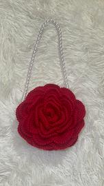 Borsetta a Forma di Rosa