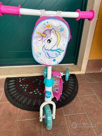 Monopattino bambina unicorno