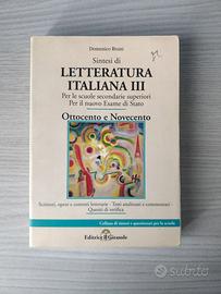 Compendio Letteratura Italiana '800 e '900