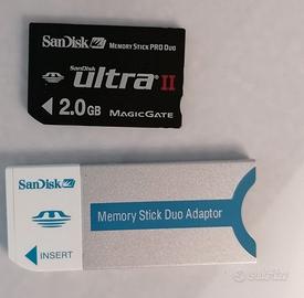 Memoria fotocamera memory stick